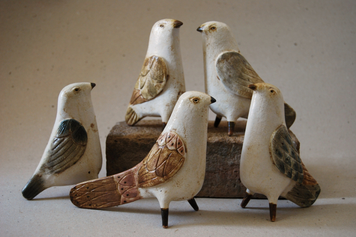 amandine sophie artiste céramiste sculpture oiseaux